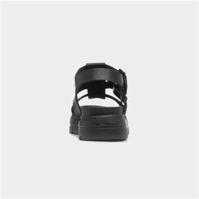 Litesoles Oakley Womens Black Sandal