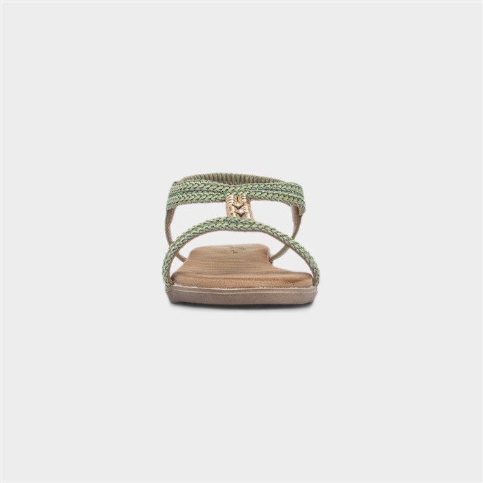 Portofino Womens Khaki Slingback Sandal