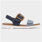 Lunar Gabby Womens Navy & Blue Flat Sandal (Click For Details)