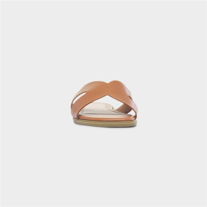 Fifi Womens Tan Mule Sandal
