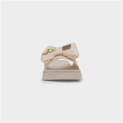 Josie Womens Nude Mule Sandal