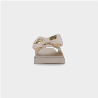 Josie Womens Nude Mule Sandal