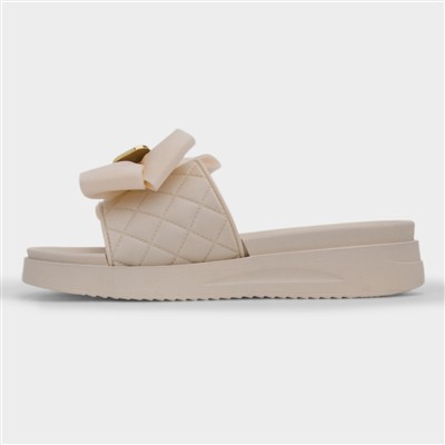 Josie Womens Nude Mule Sandal