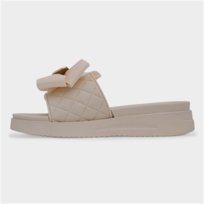 Josie Womens Nude Mule Sandal