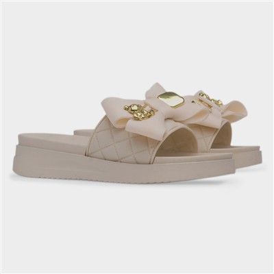 Josie Womens Nude Mule Sandal