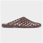 Truffle Collection Diya Womens Brown Jelly Sandal (Click For Details)