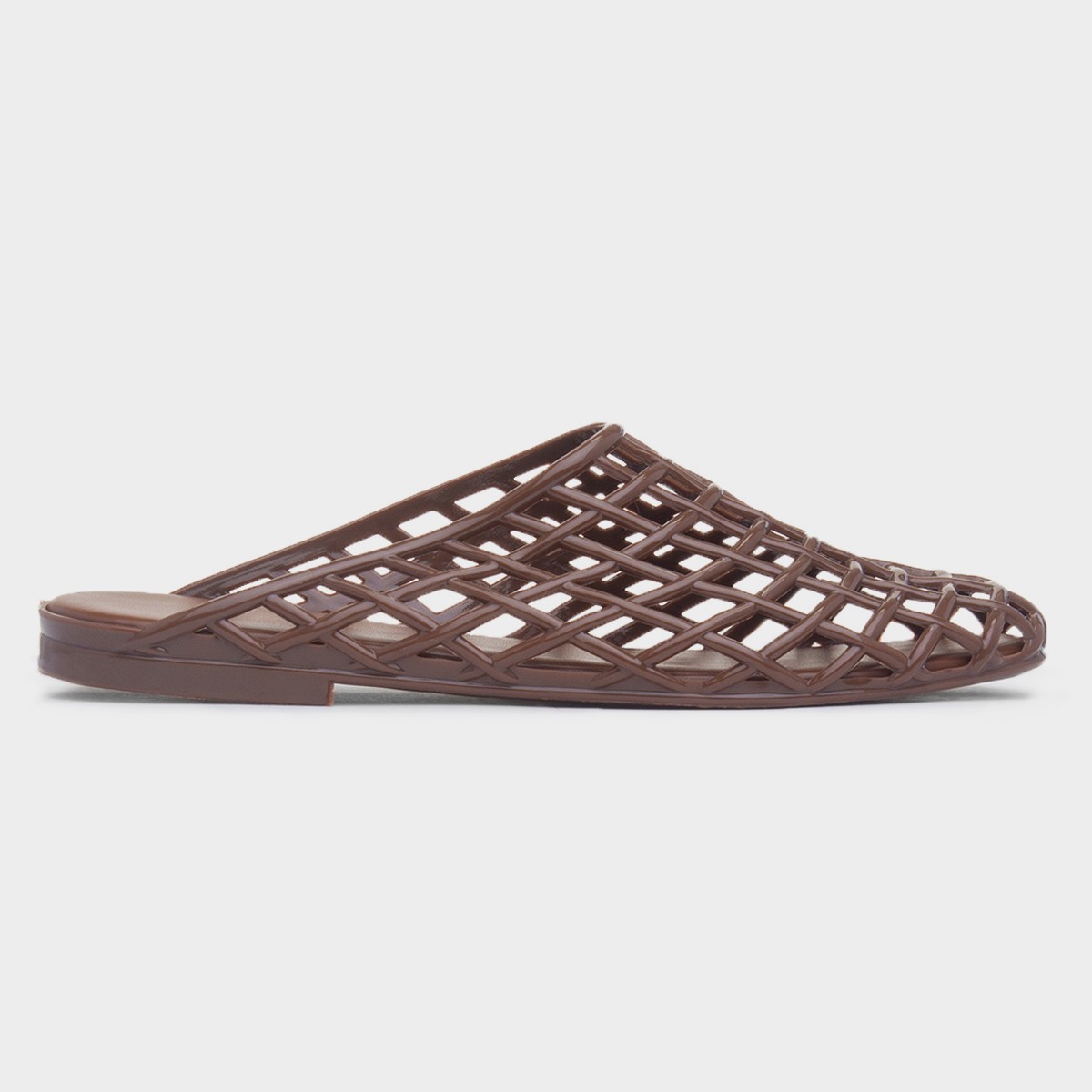 Diya Womens Brown Jelly Sandal