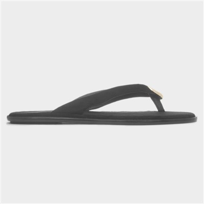 Nevra Womens Black Sandal