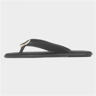 Nevra Womens Black Sandal