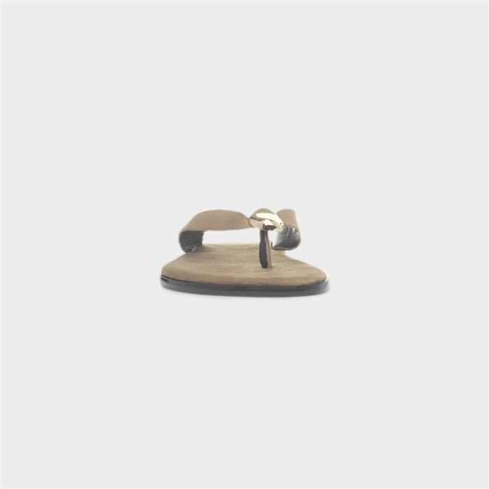 Nevra Womens Taupe Sandal