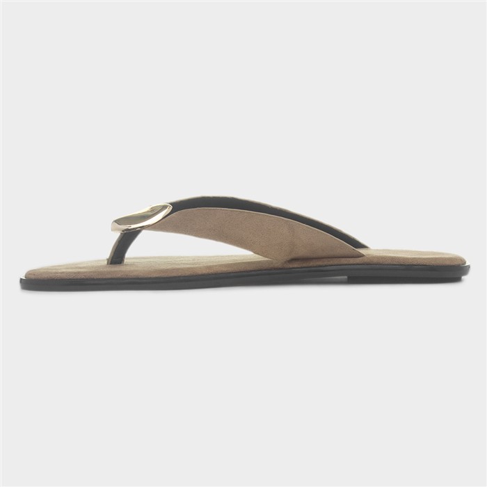 Nevra Womens Taupe Sandal
