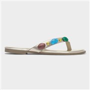 Truffle Collection Juniper Womens Gold Sandal (Click For Details)
