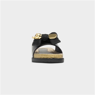 Darcie Womens Black Mule Sandal