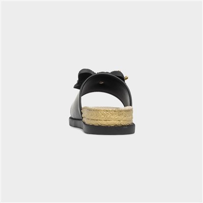 Darcie Womens Black Mule Sandal