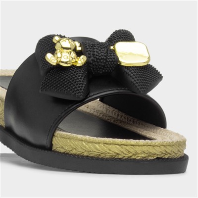 Darcie Womens Black Mule Sandal