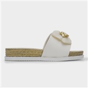Truffle Collection Darcie Womens White Mule Sandal (Click For Details)