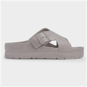 Totes Solbounce Womens Taupe Buckle EVA Slider (Click For Details)