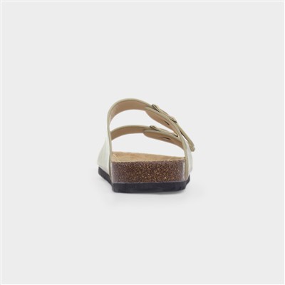 Kati Womens Gold Mule Sandal