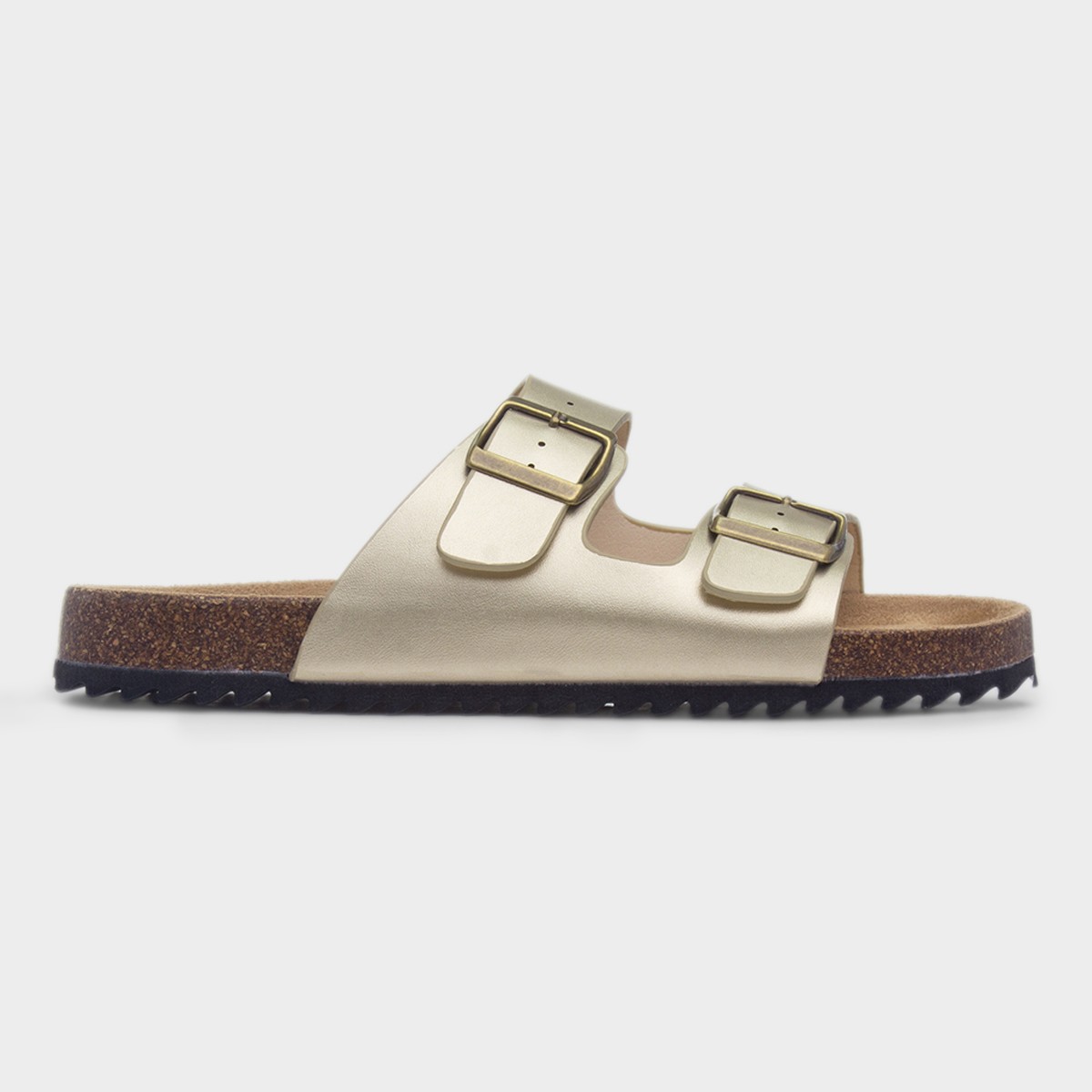 Kati Womens Gold Mule Sandal