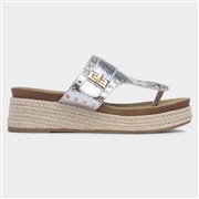 Truffle Collection Gracie Womens Silver Sandal (Click For Details)