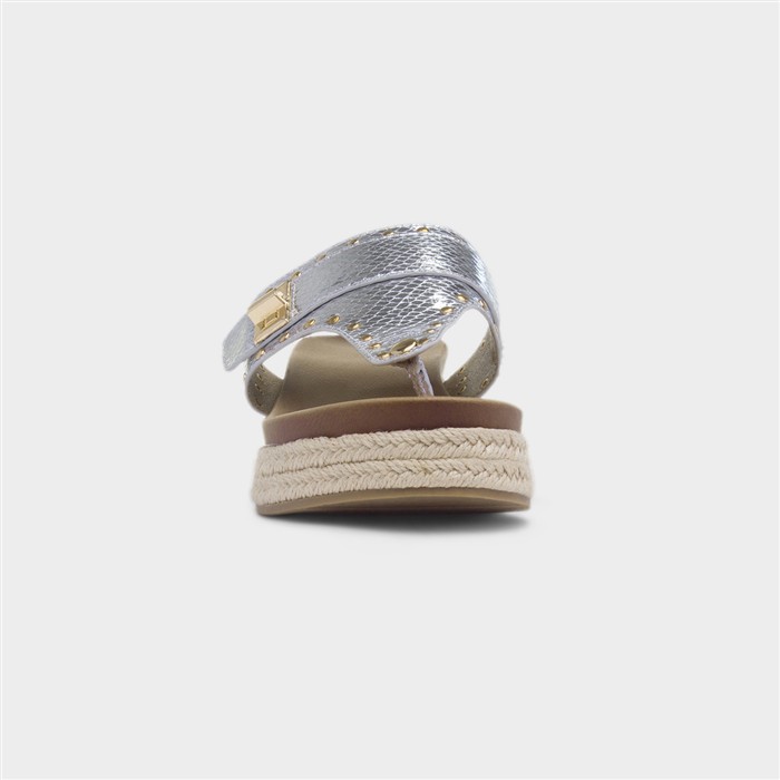 Gracie Womens Silver Sandal