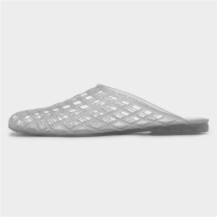 Diya Womens Grey Jelly Sandal