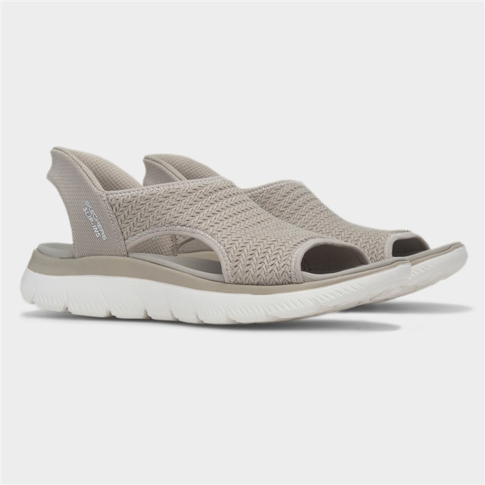 Slip Ins Summits Womens Taupe Sandal