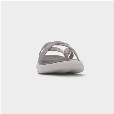 Go Walk Selena Womens Taupe Sandal