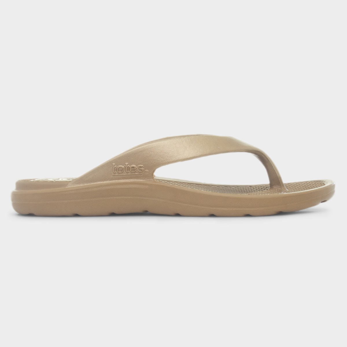 Solbounce Womens Gold Metallic EVA Flip Flop
