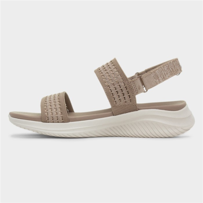 Ultra Flex Womens Mocha Vegan Sandal