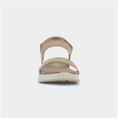 Ultra Flex Womens Mocha Vegan Sandal