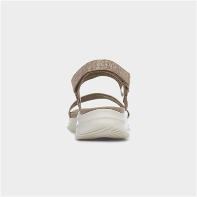 Ultra Flex Womens Mocha Vegan Sandal