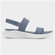 Skechers Ultra Flex Womens Slate Vegan Sandal (Click For Details)