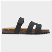 Truffle Collection Maize Womens Black Sandal (Click For Details)