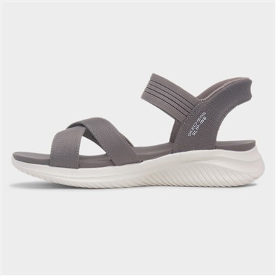 Slip Ins Ultra Flex Womens Taupe Sandal