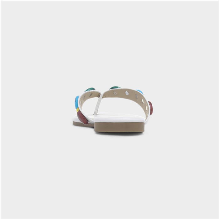 Juniper Womens White Sandal