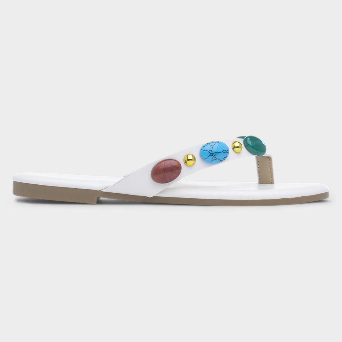 Juniper Womens White Sandal