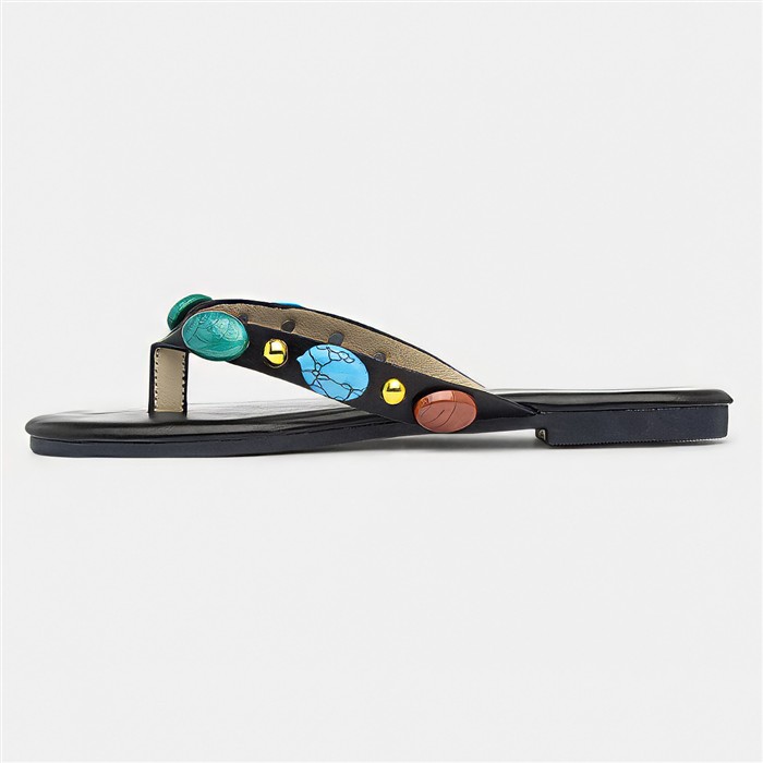 Juniper Womens Black Sandal