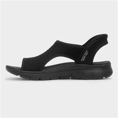 Slip Ins Summits Womens Black Sandal