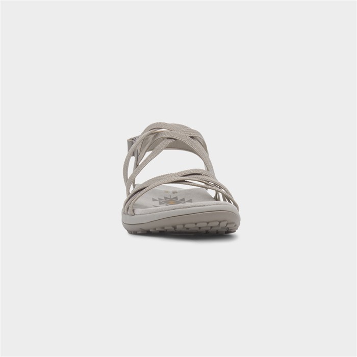 Reggae Slim Summer Womens Taupe Sandal