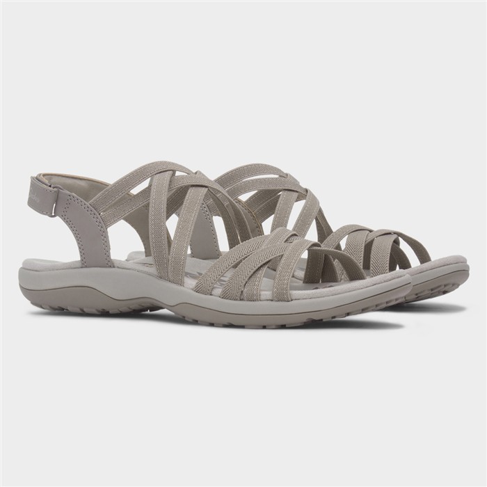 Reggae Slim Summer Womens Taupe Sandal