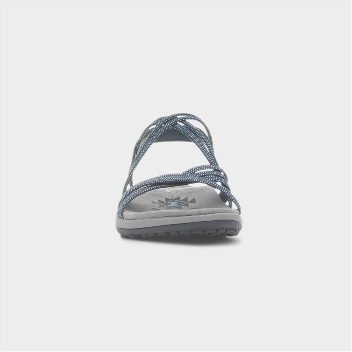 Reggae Slim Womens Navy Strappy Sandal