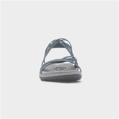 Reggae Slim Womens Navy Strappy Sandal