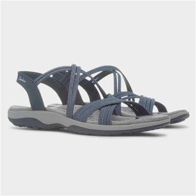 Reggae Slim Womens Navy Strappy Sandal