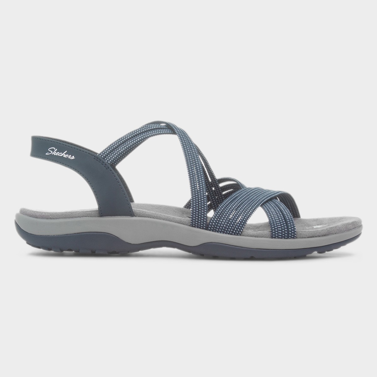 Reggae Slim Womens Navy Strappy Sandal