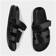 Truffle Collection Alora Womens Black Sandal (Click For Details)