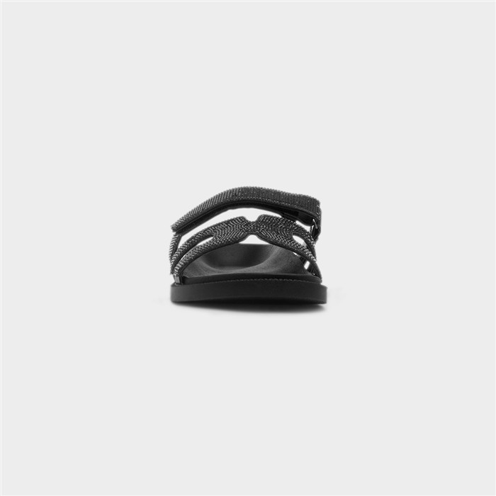 Alora Womens Black Sandal