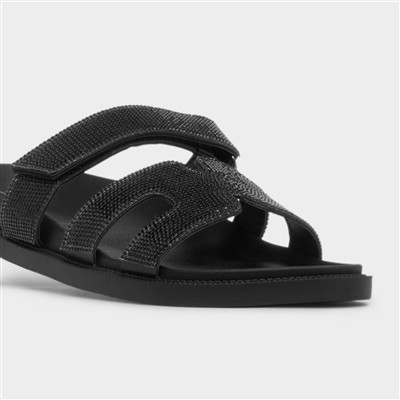 Alora Womens Black Sandal