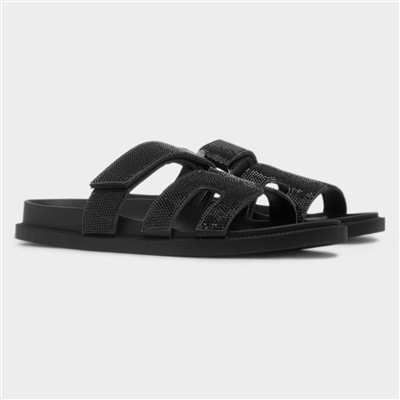 Alora Womens Black Sandal