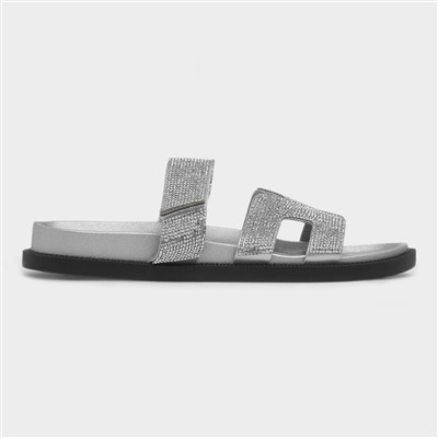 Alora Womens Silver Sandal